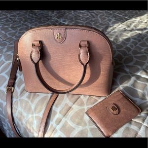 Ralph Lauren purse & card holder.